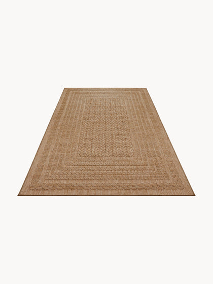 Westwing Alfombra De Interior/exterior En Look Yute Limonero