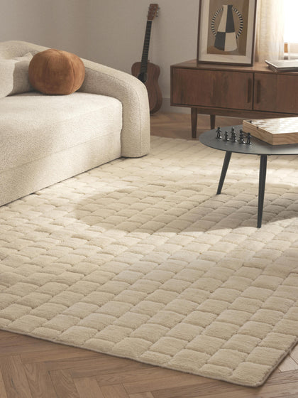Westwing Alfombra De Lana Artesanal Texturizada Adley