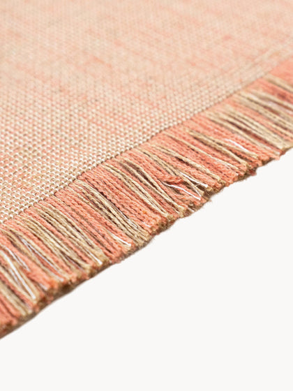 Westwing Alfombra De Pelo Corto Con Flecos Diseño Folkform Monochrome