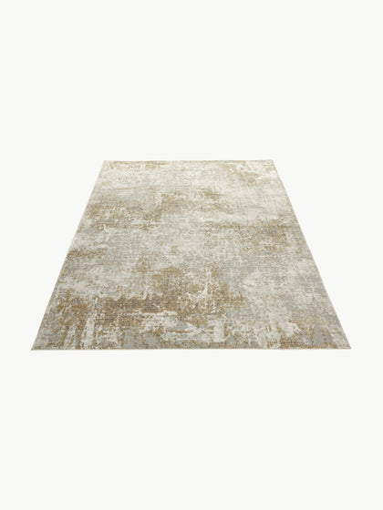 Westwing Alfombra De Pelo Corto Con Motivos Abstractos Rossa