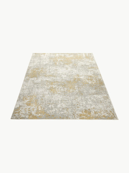 Westwing Alfombra De Pelo Corto Con Motivos Abstractos Rossa