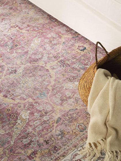Westwing Alfombra De Pelo Corto Con Motivos Ornamentales Laury