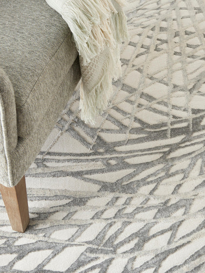 Westwing Alfombra De Pelo Corto Con Relieves Rustic Texture