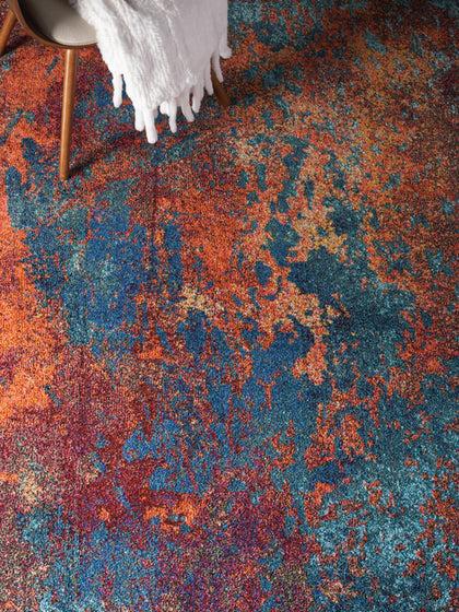 Westwing Alfombra De Pelo Corto De Diseño Celestial