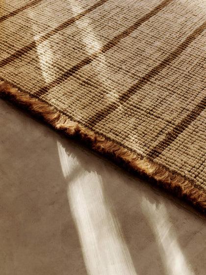 Westwing Alfombra De Yute Tejida A Mano Con Flecos Athens