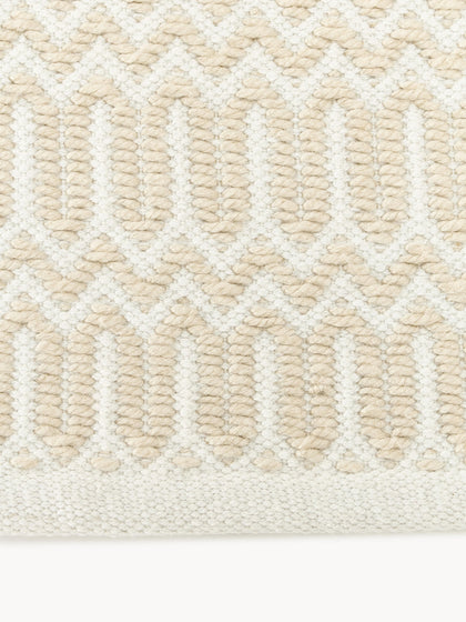 Westwing Alfombra Exterior Artesanal Con Estampado Geométrico Rune