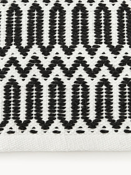Westwing Alfombra Exterior Artesanal Con Estampado Geométrico Rune