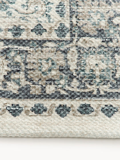 Westwing Alfombra Exterior Artesanal Con Estampado Vintage Tiara