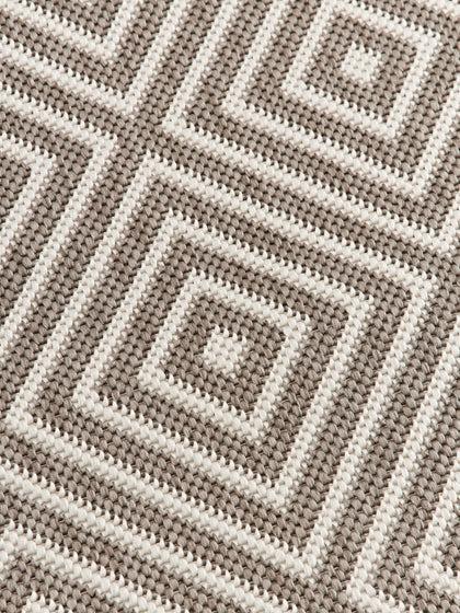 Westwing Alfombra Exterior Reversible En Rombos Reddy