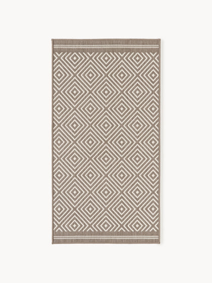 Westwing Alfombra exterior reversible en rombos Reddy
