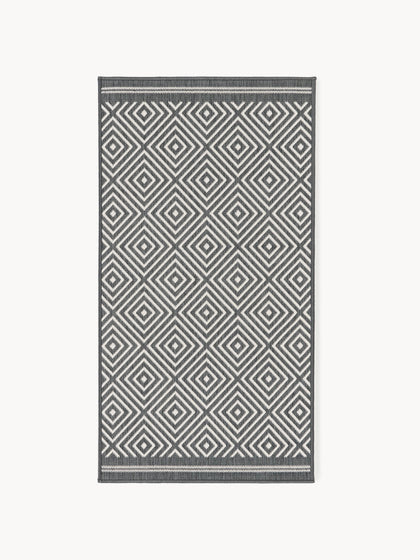Westwing Alfombra exterior reversible en rombos Reddy