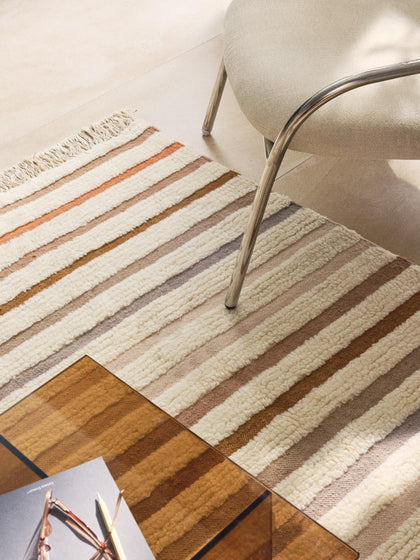 Westwing Alfombra Kilim Artesanal Con Flecos Calais