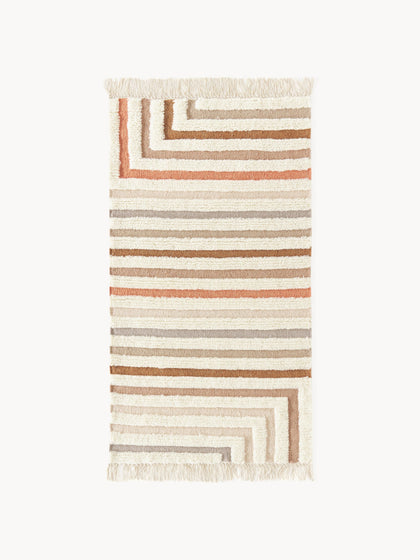 Westwing Alfombra kilim artesanal con flecos Calais