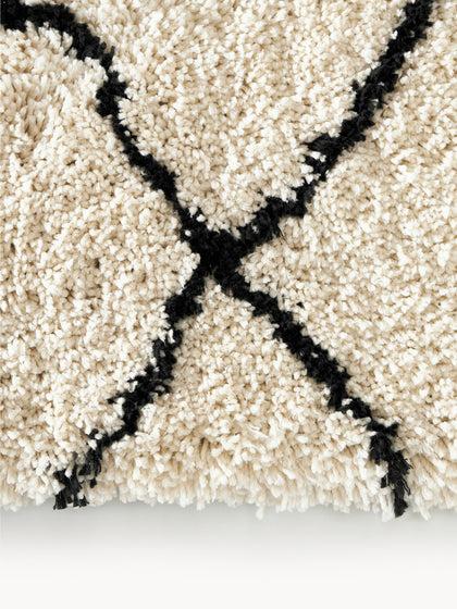 Westwing Alfombra Mullida Corredor Artesanal De Pelo Largo Naima