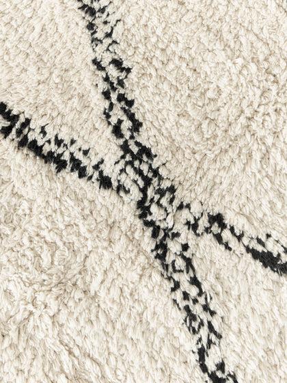 Westwing Alfombra Redonda Artesanal De Algodón Con Diseño De Rombos Bina