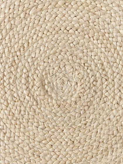 Westwing Alfombra Redonda Artesanal De Yute Sharmila