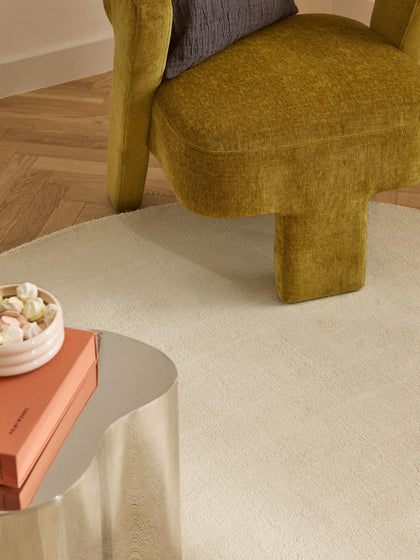 Westwing Alfombra Redonda De Algodón Artesanal Lora