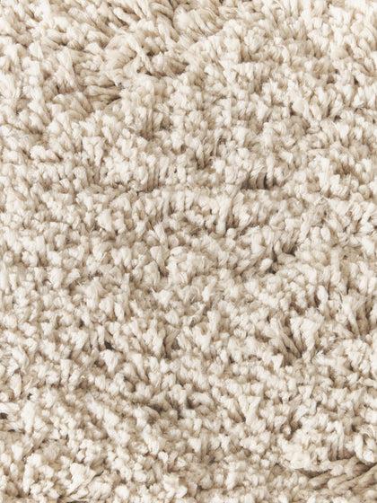 Westwing Alfombra Redonda De Pelo Largo Con Flecos Dreamy