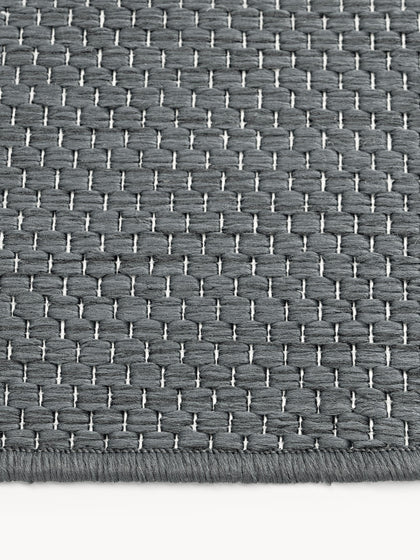 Westwing Alfombra Reversible Redonda Para Interior Y Exterior Whitby