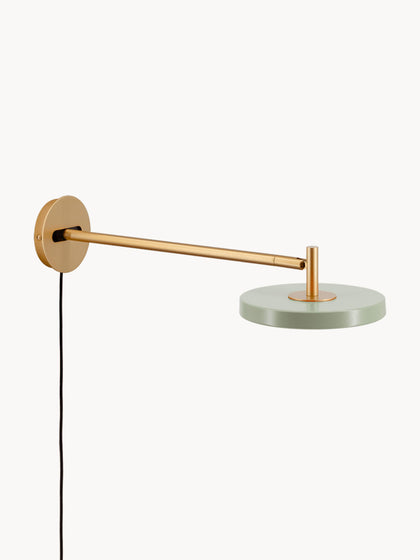 Westwing Aplique LED grande ajustable y regulable con enchufe Asteria