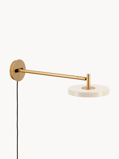 Westwing Aplique LED grande ajustable y regulable con enchufe Asteria