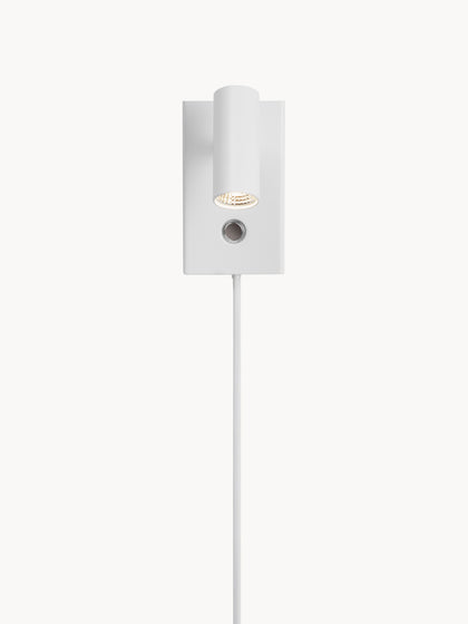 Westwing Aplique Pequeño LED Regulable Omari Con Enchufe