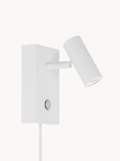 Westwing Aplique pequeño LED regulable Omari con enchufe