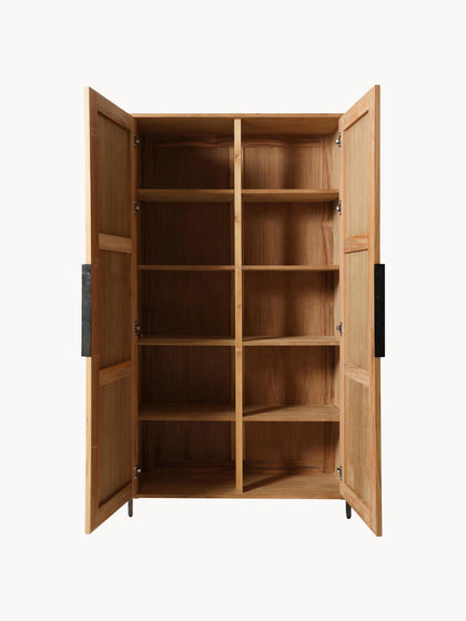 Westwing Armario Artesanal Con Puerta Giratoria Pioneer