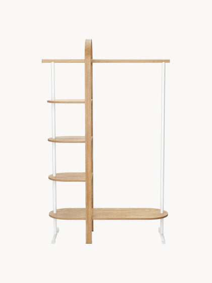 Westwing Armario De Madera De Eucalipto Con Estantes Bellwood