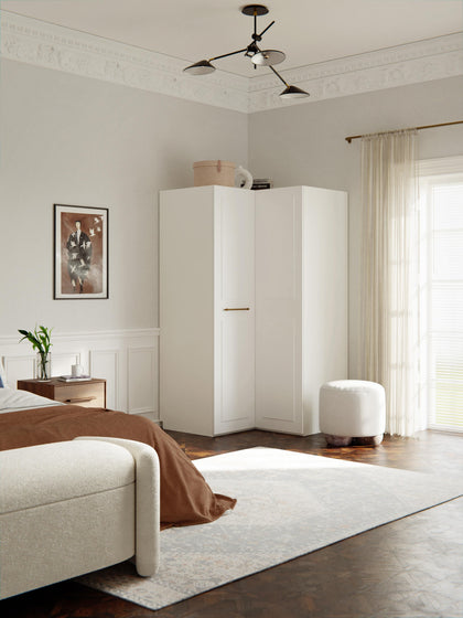 Westwing Armario Esquinero Modular Charlotte 2 Puertas (115 cm)