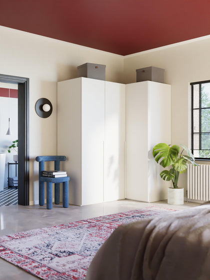 Westwing Armario Esquinero Modular Leon 3 Puertas (165 cm) Diferentes Variantes