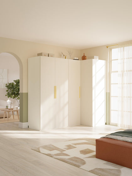 Westwing Armario Esquinero Modular Simone 215 Cm Variantes Diferentes