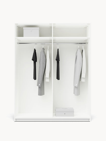 Westwing Armario Modular Charlotte 2 puertas Correderas (150 cm) Diferentes Variantes