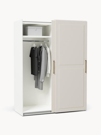 Westwing Armario Modular Charlotte 2 puertas Correderas (150 cm) Diferentes Variantes