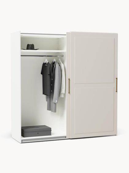 Westwing Armario Modular Charlotte 2 puertas Correderas (200 cm) Diferentes Variantes