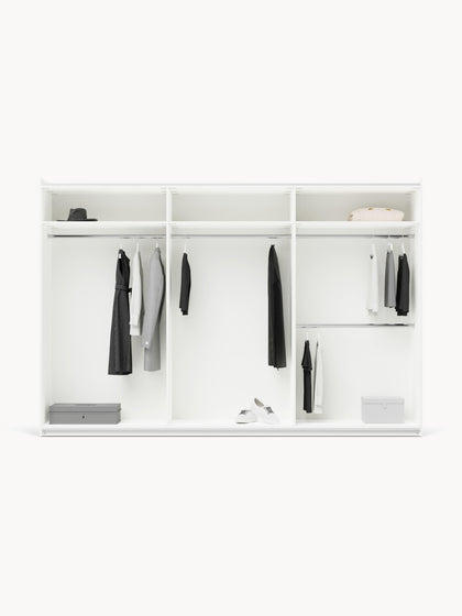 Westwing Armario Modular Charlotte 3 puertas Correderas (300 cm) Diferentes Variantes