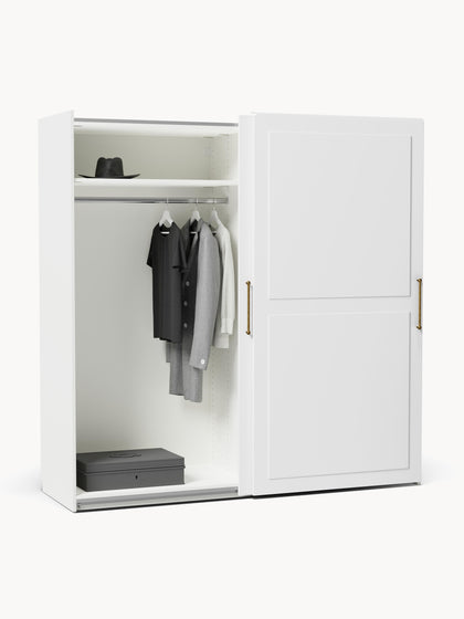 Westwing Armario Modular Con Puertas Correderas Charlotte 200 Cm Variantes Diferentes