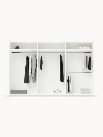 Westwing Armario Modular Leon 3 puertas Correderas (300 cm) Diferentes Variantes