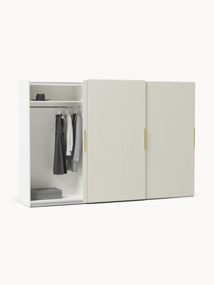 Westwing Armario Modular Simone 3 puertas Correderas (300 cm) Diferentes Variantes