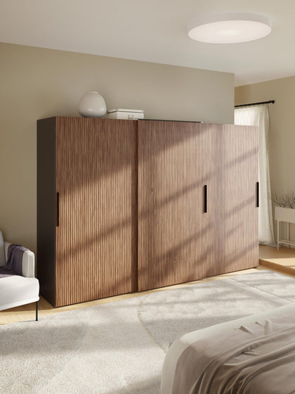 Westwing Armario Modular Simone 3 puertas Correderas (300 cm) Diferentes Variantes