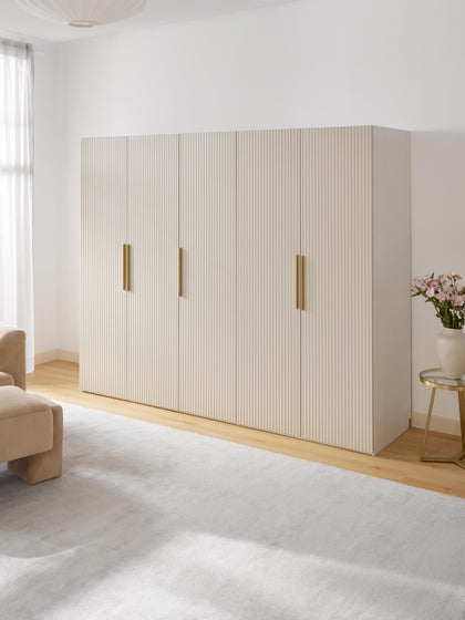 Westwing Armario Modular Simone An 250 cm Variantes Diferentes