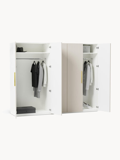 Westwing Armario Modular Simone An 250 cm Variantes Diferentes