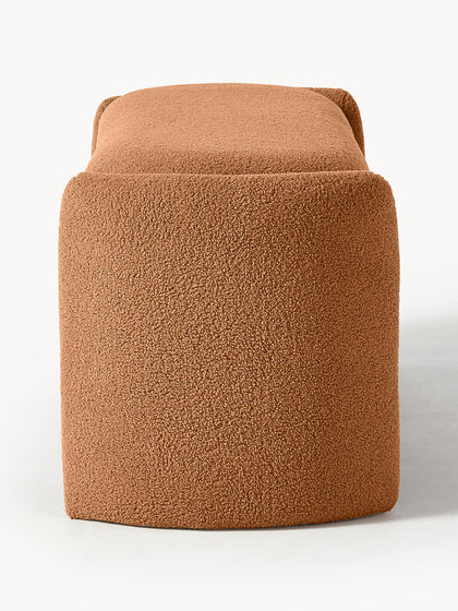 Westwing Banco De Borreguillo Con Espacio De Almacenamiento Benji