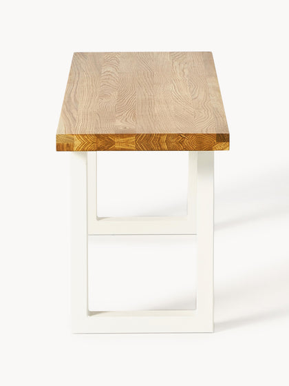 Westwing Banco De Madera De Roble Oliver Tamaños Diferentes