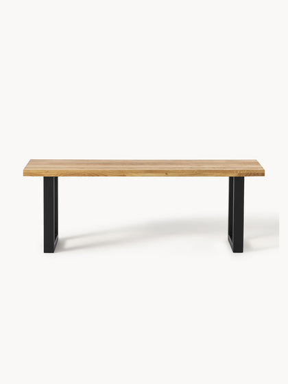 Westwing Banco De Madera De Roble Oliver Tamaños Diferentes