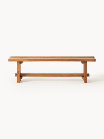 Westwing Banco De Madera De Teca Hugo Tamaños Diferentes