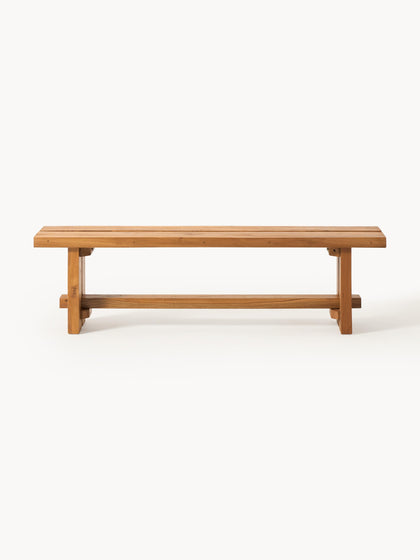 Westwing Banco De Madera De Teca Hugo Tamaños Diferentes