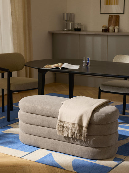 Westwing Banco Tapizado Con Espacio De Almacenamiento Alto