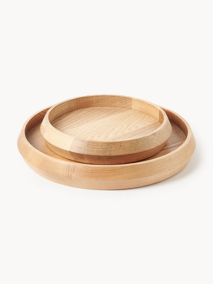 Westwing Bandejas Decorativas De Madera De Fresno Copenhagen 2 Uds