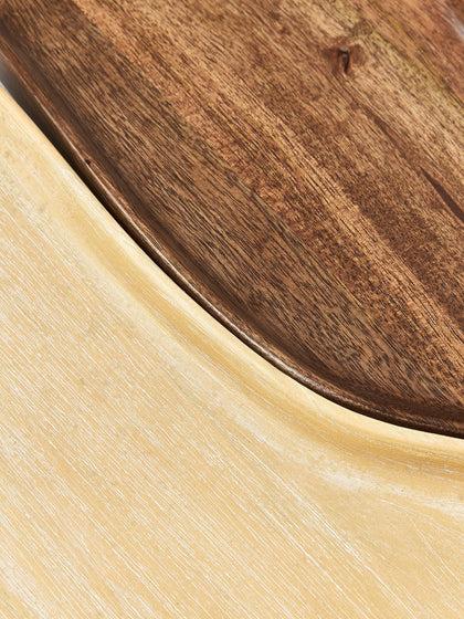 Westwing Bandejas Decorativas De Madera De Mango Oda 2 Uds